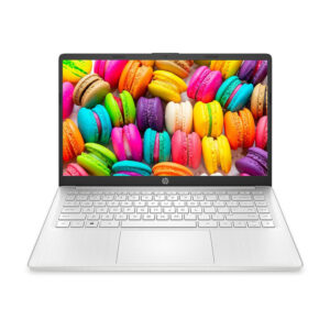 HP 14s-Ed0007qu / 7c Gen Qualcomm Snapdragon/ 8GB RAM/ 128GB Storage / 14-Inch/ 35.6 Cm/ FHD/ Win 11/ MS Offic,E / Natural Silver