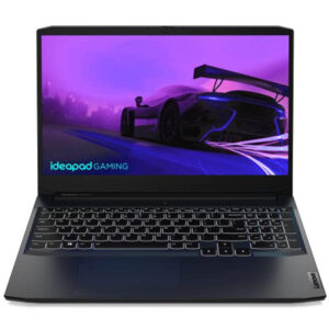 Lenovo IdeaPad Gaming 3-82K201UWIN (Ryzen 5 5600H/ 8GB/ 512GB SSD/ Win 11/ OfficeE H&S 2021/ Nvidia Geforce RTX 3050 4GB GDDR6/ 15.6 Inch/ Shadow Black/ 1 Years Onsite)