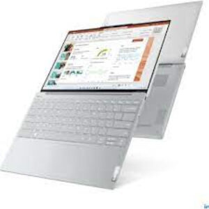 Lenovo Yoga Slim 7i Carbon 82U90080IN (I7-1260P/ 16GB/ 1TB SSD/ Win 11 Home 64/ Office H&S 2021/ Intel Iris Xe Graphics/ 13.3 Inch/ Fingerprint Touch,Moon White,3 Years Onsite)